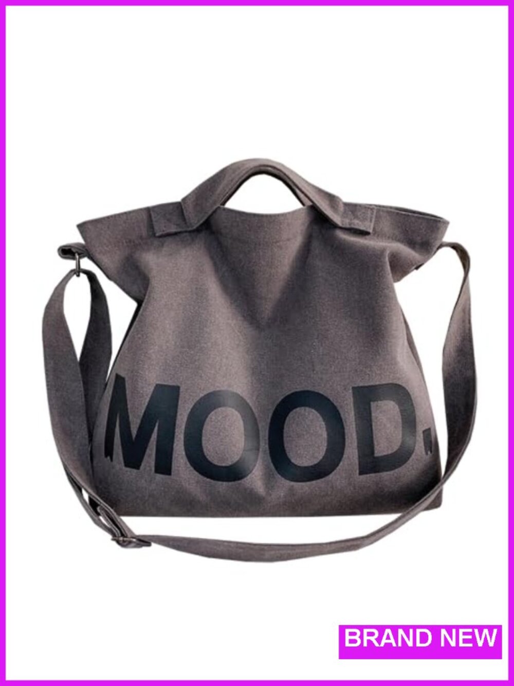 Canvas Tote Bag Crossbody Shoulder Bag Zipper Messenger Bag Travel Handbags
